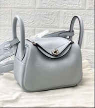 (Sold) Hermes Mini Lindy Blue Pale 聖杯藍
