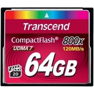 Bullfrog Digital Transcend 64G CF CF64G Card 800X Memory