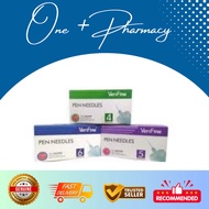 VERIFINE PLUS INSULIN PEN NEEDLE 31G 5mm /32G 4mm (100's)