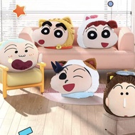 蠟筆小新 抱枕 43cm 攬枕 靠墊 家居 實用 Crayon Shin-chan 妮妮 小白 小葵 鱷魚 恐龍 睡衣 衣服 公仔 日用品 左衛門 豬仔 小豬 動感超人 Cushion 阿呆 啊呆 正