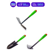 Heavy Duty Garden Hand Trowel Rake Hoe Prongs Planting Shovel Weeding Tool Kalaykay