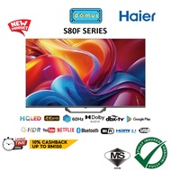 2026 Haier S80F Series HQLED TV 50 55 65 75 Inch 4K Smart TV UHD Android QLED TV 50" 55" 65" 75" Tel