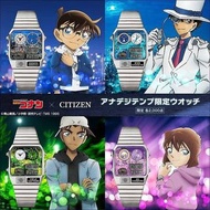 🇯🇵日本代購 名偵探柯南 x CITIZEN ANA-DIGI TEMP CONAN watch 日本限定 星晨 西鐵城 名偵探柯南手錶