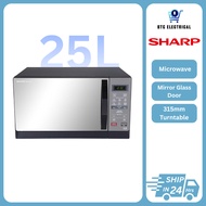 Sharp 25L Digital Microwave Oven | 315mm Turntable | R357EK with 900W Microwave | R607EK with 1000W 