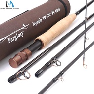 Maximumcatch Farglory 9-11 kaki 3wt/4wt/5wt 4-5saat Sederhana Pantas Nimfa Fly Rod Dengan Bahagian S