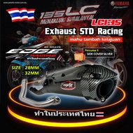 ((OFFER SALE)) LC135 V1 - V7 EXHAUST STD RACING EKZOS CUTTING Y15 YSUKU EDGE RACING 28mm 32mm