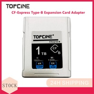 Topcine CFexpress Type B Card to NVME M.2 2230 SSD Adapter Compatible with Nikon Z6 Z7 Z9 Canon R5 R