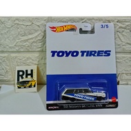 Hot Wheels 69 Nissan Skyline Van Toyo Tires Rubber Tires