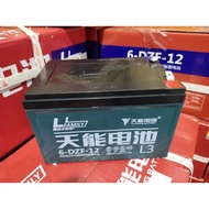 Tianneng 12v24v36v48v12ah Electric Vehicle Battery 6-dzm/dzf-12 Wheelchair Audio Dolphin Battery