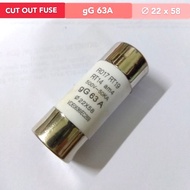 Fuse Cut Out Plasma gG63A 500V - 50KA ∅22x58