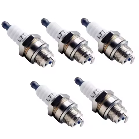 2/5pcs L7T Spark Plug For Chainsaw and Brush Cutter motosierra gasolina Chainsaws Spare Parts Garden
