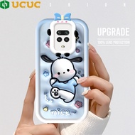 เคสใส่โทรศัพท์ UCUC สำหรับ Xiaomi Redmi Note 9 Pro Note 9S Note 9T Redmi เคส Note9s สำหรับเด็กผู้หญิงการ์ตูนน่ารักเมโลดี้เลนส์มอนสเตอร์น้อยกันกระแทกเคสโทรศัพท์ด้านหลัง