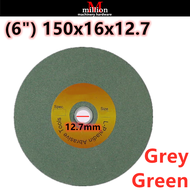 (1pc) 5" 125x16x12.7mm/ 6 " 150x16x12.7mm Bench Grinding Wheel Stone Stainless Steel Polishing Buffi