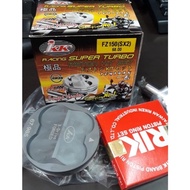 LC135/Y15ZR 4S/5S FZ150 IKK RACING FORGED X-DRIVE 65MM 66MM 68MM DOME 3.5MM SX2