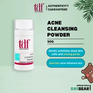 TDF ACNE CLEANSING POWDER 50G [BaeBear.sg]