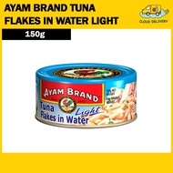 Ayam Brand Tuna Flakes In Water Light 150g