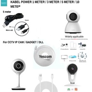 KABEL POWER MICRO USB FOR CCTV IP CAMERA BARDI/XIAOMI/EZVIZ/GADGET/DLL