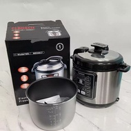 BOSCH Commercial Or Household Electric Pressure Cooker Stainless Steel Multi 6L Capacity Pressure Po