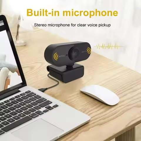 Camera 1080P HD Computer HD USB Camera Built In Microphone USB Network Camera Web Camera For Work Wi