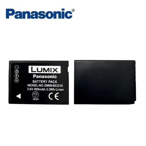HOT SALE 1-2PCS DMW-BCG10 BCG10E BCG10PP Camera Battery Panasonic DMC-ZS20 ZS25 TZ6 TZ7 TZ8 TZ10 TZ1