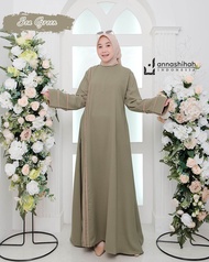 Sahabat gamis | Yasmin dress by annashihah | abaya best premium yoris fluid bisa cod.bayar ✓