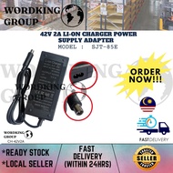 42V 2A LI-ON CHARGER POWER SUPPLY ADAPTER MODEL : SJT-85E (CH-42V2A)
