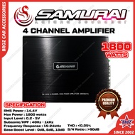 📣 SAMURAI KATANA SOUNDBAR High Power 4 Channel Amplifier SK-50.4 Car Amp Power 1800W Woofer Subwoofer Car Audio