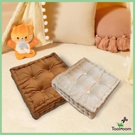 [ Floor Pillow Tatami Cushion Chair Seat Pad Decor Patio Cushion Floor Cushion for Indoor Outdoor Yoga Office Chair