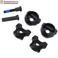 BEBETTFORM Bicycle Seat Post Clamp, Black 7 X 7mm Bike Seat Tube Clamp, Durable with Install Screws 