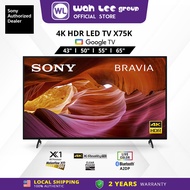 [FREE SHIPPING] SONY 43" 50" 55" 65" BRAVIA X75K KD50X75K KD55X75K KD65X75K 4K Ultra HD High Dynamic