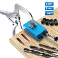 Pocket Hole Jig Set Dowel Woodworking Carpenter
