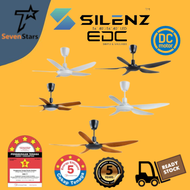 SILENZ EDC 42'' &amp; 56'' INCH DC MOTOR CEILING FAN 7 SPEED /  KIPAS LAMPU LED 3C