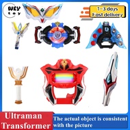 Ultraman Series Multiple Transformers Light Music Toys Children's Gifts Plastic Musical toys