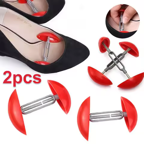 2pc Width Extender Unisex BS Adjustable Shoe Stretcher Expander Boots Genuine Leather Shoes Flat Sho