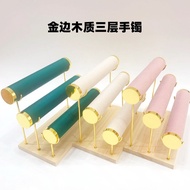 Qiyun Three-Layer Three-Layer Watch Display Stand Phnom Penh Jewelry Bracelet Jewelry Stand Wooden P