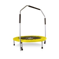Sanook Trampoline แทรมโพลีนที่กระโดดฟิตเนส 40 นิ้ว(100 ซม.)มีที่จับ ออกกำลังกาย เล่นได้หลายท่า แข็งแ