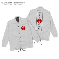Mawa.co - Jaket Coach Tokyo Skyline Jaket Pria Putih