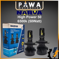 Narva High Power 50 HP50 Led H4 H7 H11 HB3 HB4 HIR2 50Watt Headlight Headlamp 6500K White LED