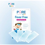 PURE KIDS FEVER FREE BABY FEVER MEDICINE/ FEVER COMPRESS/ Box 4 Sheets