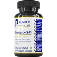 Premier Research Labs CoQ10 - Coenzyme Q10, Co Q 10 Supplement, 100mg Capsules, Ubiquinol Co Enzyme 