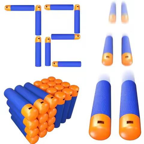 36PCS Mega Dart Refill Pack 9.5cm Compatible with Nerf Mega Guns Universal Mega Pack Refill Bullets 
