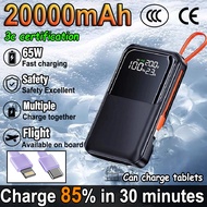 (3C Certified)WP 3C Powerbank 20000mah Fast Charging PN-891PD 65W Super Flash Charge Slim Portable P