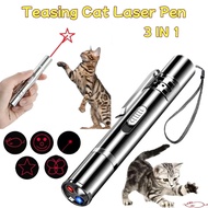 Pet Cat Laser Pen Toy Creative Teasing Cat Toy Cat Chaser Laser Interactive Toy Multifunctional Lase