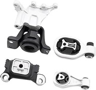 Engine Motor and Transmission Mount Kit Compatible with 2011-2017 Juke 1.6L L4 Turbocharged Engine F