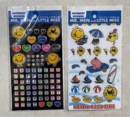 全新 Mr. MEN and Little Miss 奇先生妙小姐趣味貼