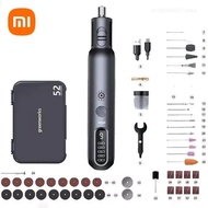 Xiaomi Greenworks 8V Mini Electric Grinder 52pcs 80W Engraving Grinding Polishing Cordless Making Wo