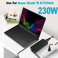 230W Laptop Charger  AC Adapter For Razer Blade Pro 17 15 Base Advanced 2018 2019 2020 2021 GTX1060 
