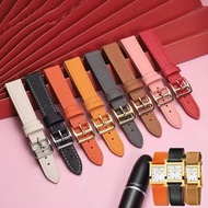 Genuine Leather Strap Of The Watch Is Suitable For Hermes 14mm 16mm 18mm  Fashionable Comfortable So