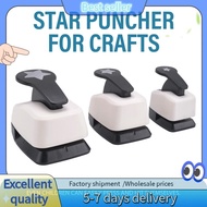 3 Piece Star Hole Punch, Star Punch, Star Paper Punch, White & Hole Puncher, Star Puncher for Crafts