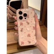 Cute kitten sitting on the ground flower Soft Case HP Samsung A55 5G A54 A35 A15 A04s A05s S24 Plus 